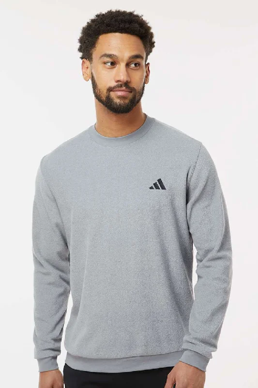 Adidas Mens Crewneck Sweatshirt - Grey