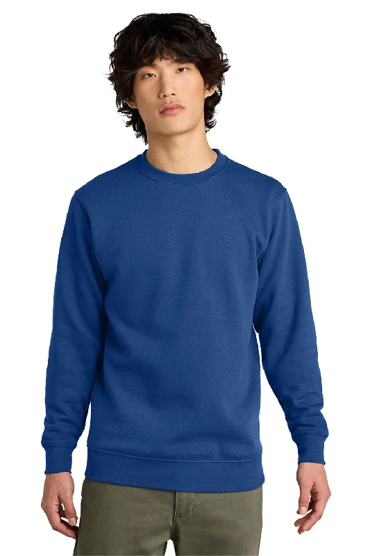 District Mens Very Important Fleece Crewneck Sweatshirt - Deep Royal Blue