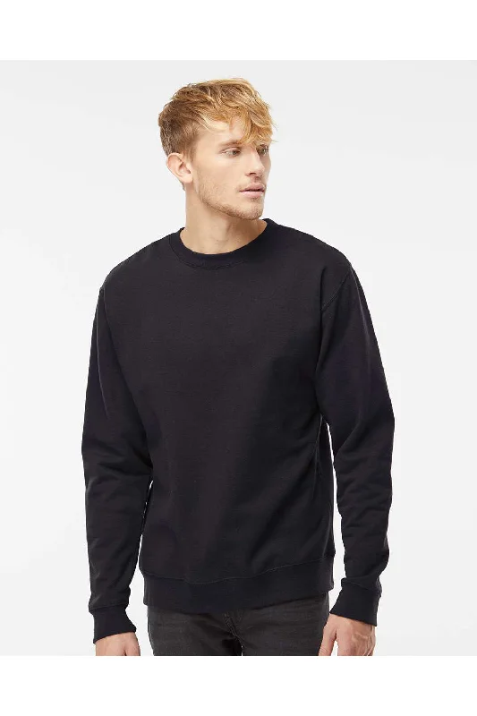 Independent Trading Co. Mens Crewneck Sweatshirt - Black