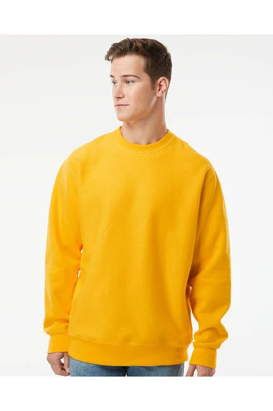 Independent Trading Co. Mens Legend Crewneck Sweatshirt - Gold