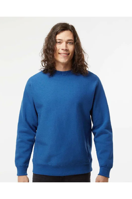 Independent Trading Co. Mens Legend Crewneck Sweatshirt - Royal Blue